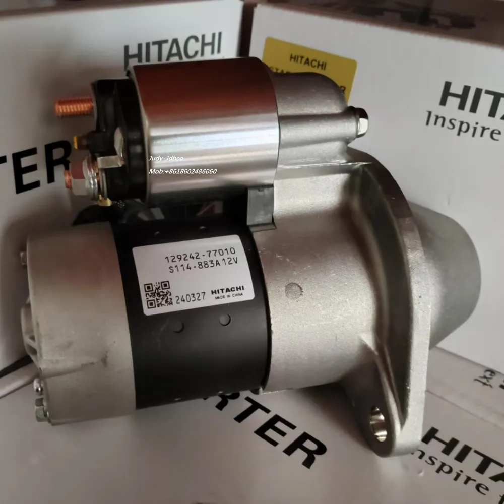 Original Hitachi Starter Motor Spare Parts for Yanmar