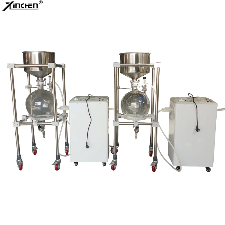 Embudo de filtración al vacío de acero inoxidable de 5 l, 10 l, 20 l y 50 l, máquina de desparafinado al vacío para laboratorio y embudo Buchner con papel de filtro