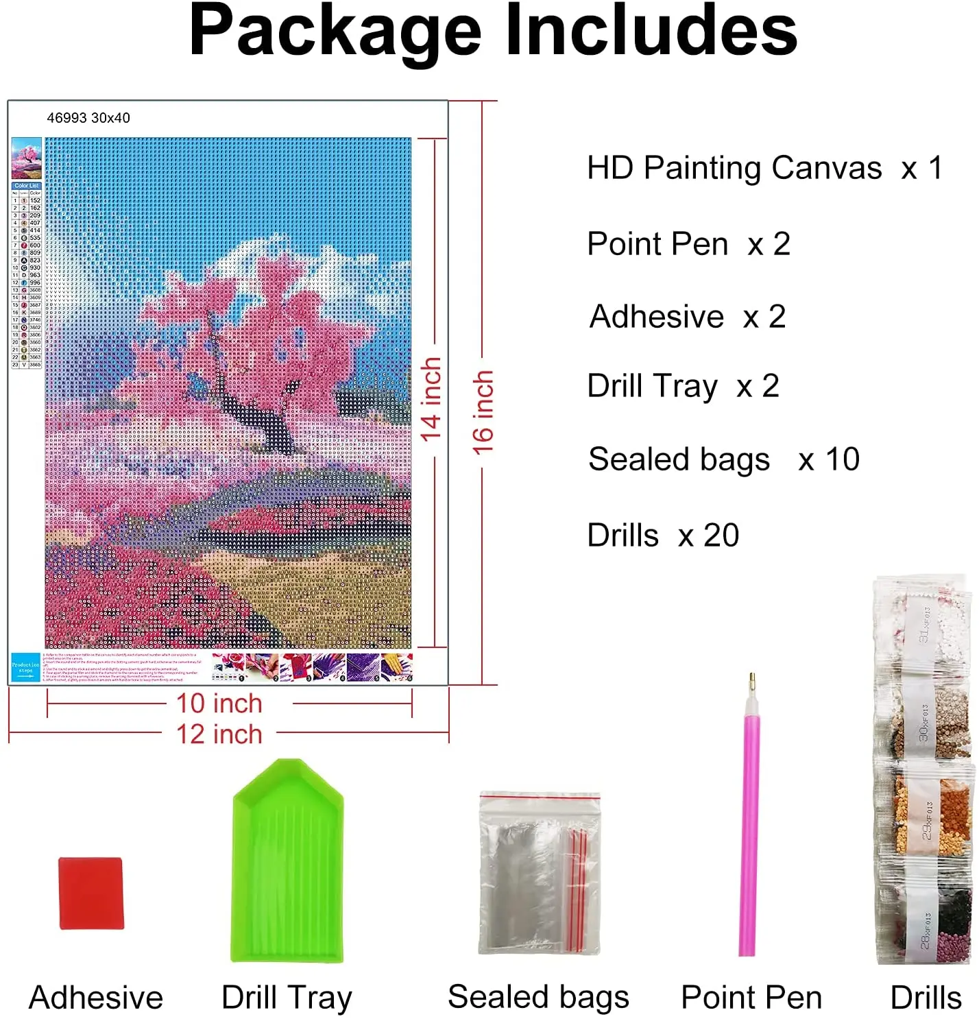 Landscape Tree of 5D Diamond Painting ,manufacturer ,customized Decorative Painting