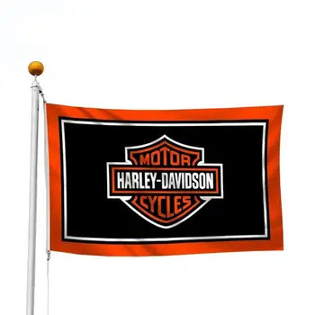 Harley Davidson Flag Promotional Product 3x5ft 100%polyester Double ...