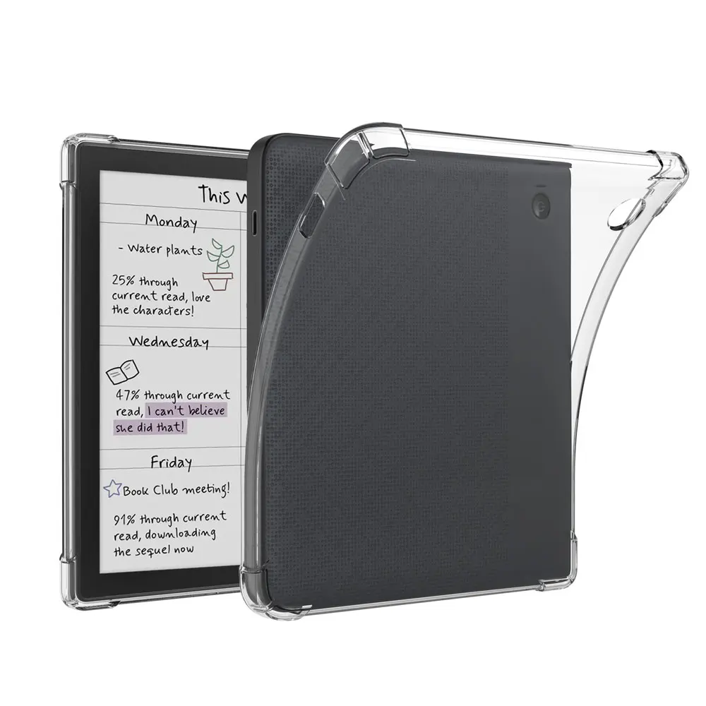 Ereader Soft Case For Kobo Libra Clara Colour Elipsa 2E 2 Hd Sage 7 Inch E Reader Ebook Tablet Digital Clear Tpu Pbk155 Laudtec supplier
