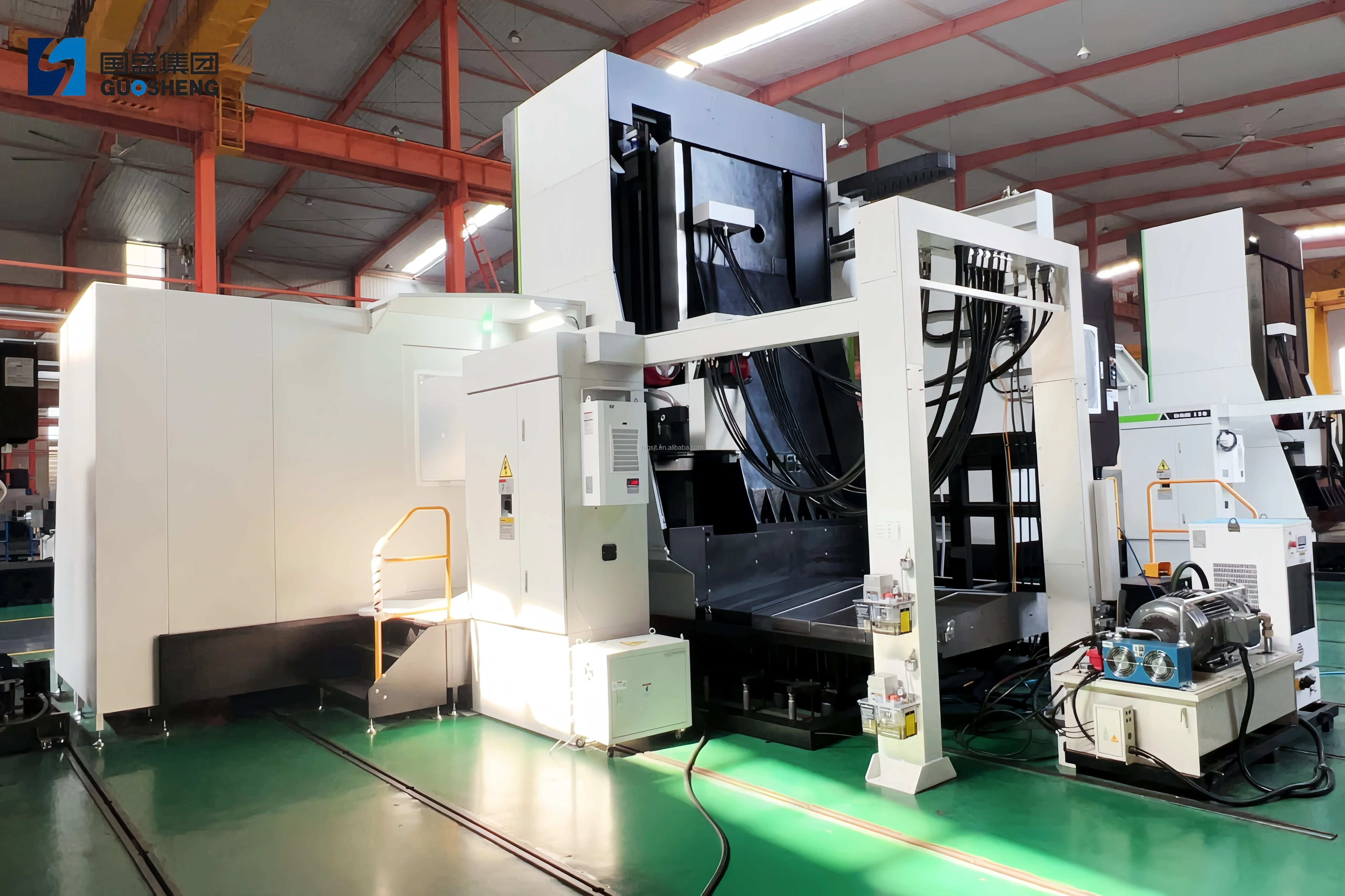 DBM130B 5 Axis CNC Heavy Loading Capacity Horizontal Oil Cylinder Boring Milling Machine