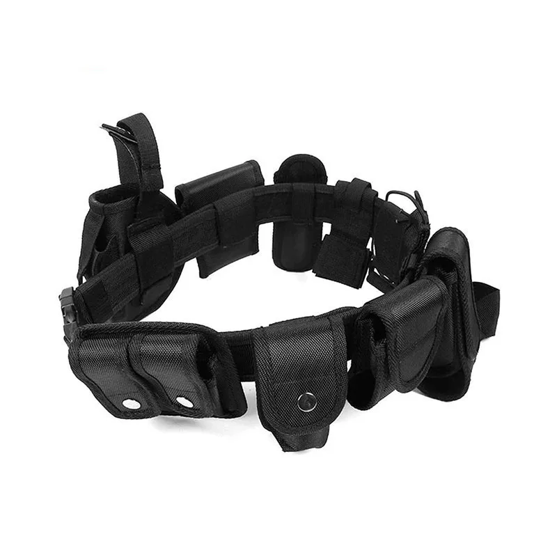 Multifunctional Tactical Utility Belts Multifunctional Outdoor Training Belt High Density Material Bag Hiking Tactical Belts