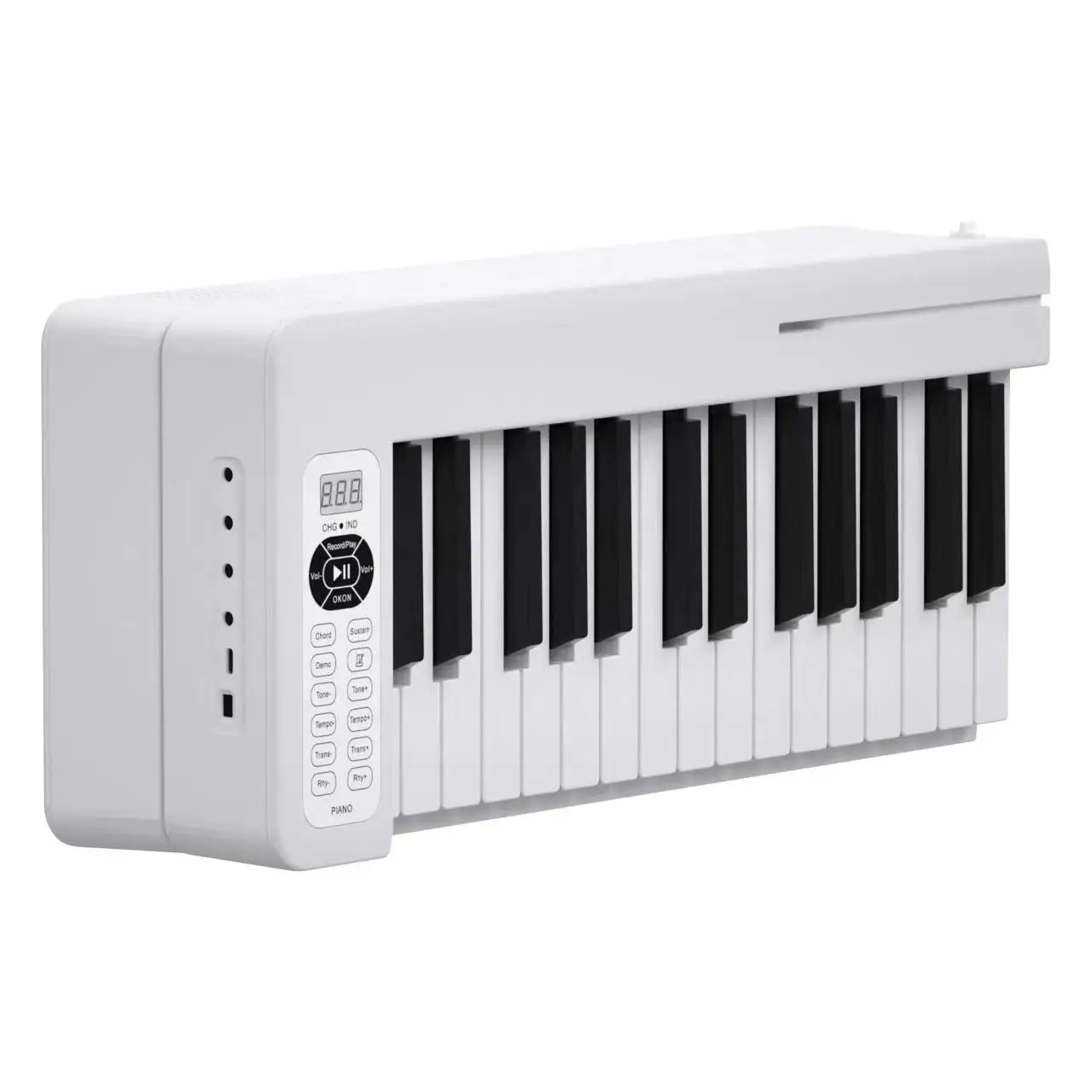 Patented Electronic Desktop Piano Keyboard 61 Keys Foldable Piano