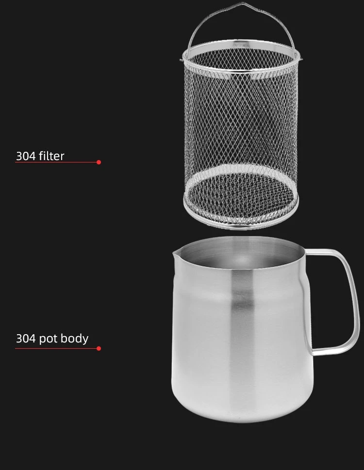 Fts Tea Pots Kettle Food Grade 304 Stainless Steel Multifunction Anti ...