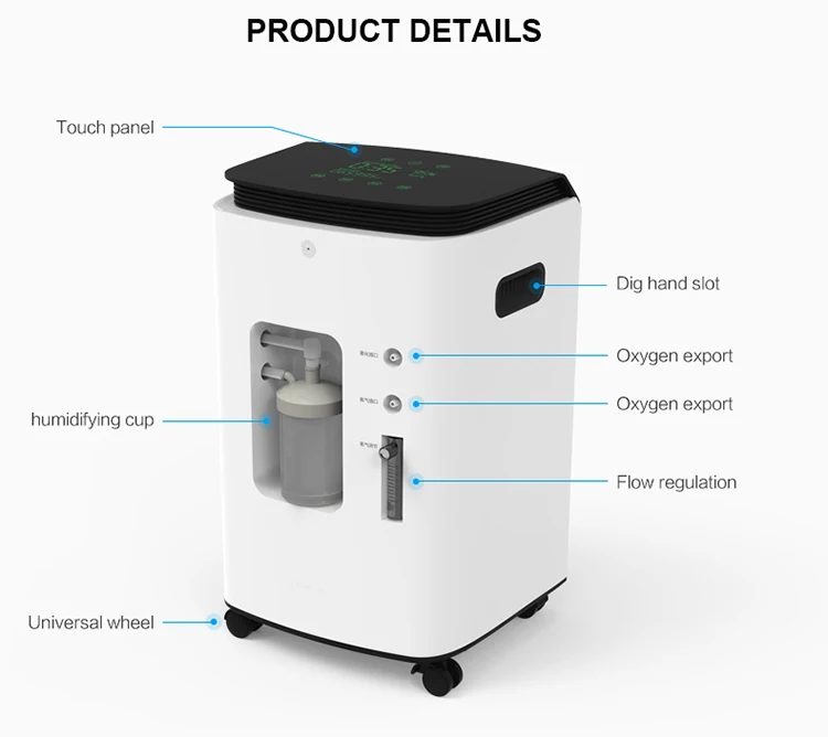 10l portable household oxygen concentrator portable oxgen concentrator medical oxygen oxygen concentrator 5l or above