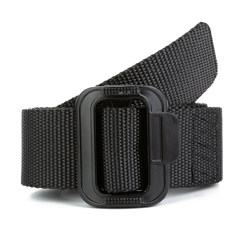 Tactical Belt Men's Woven Nylon Smooth 