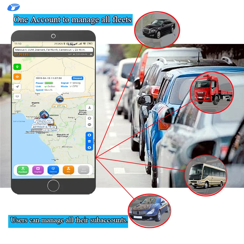 Mini GPS Tracker Universel Magnétique Pour Voiture, Vélo - Sans Fil, Neuf