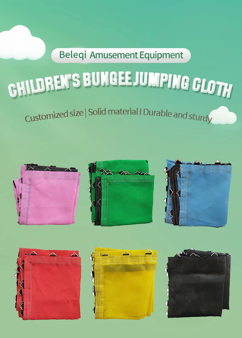 Commercial Outdoor Custom Colored Trampoline Jumping Mat White