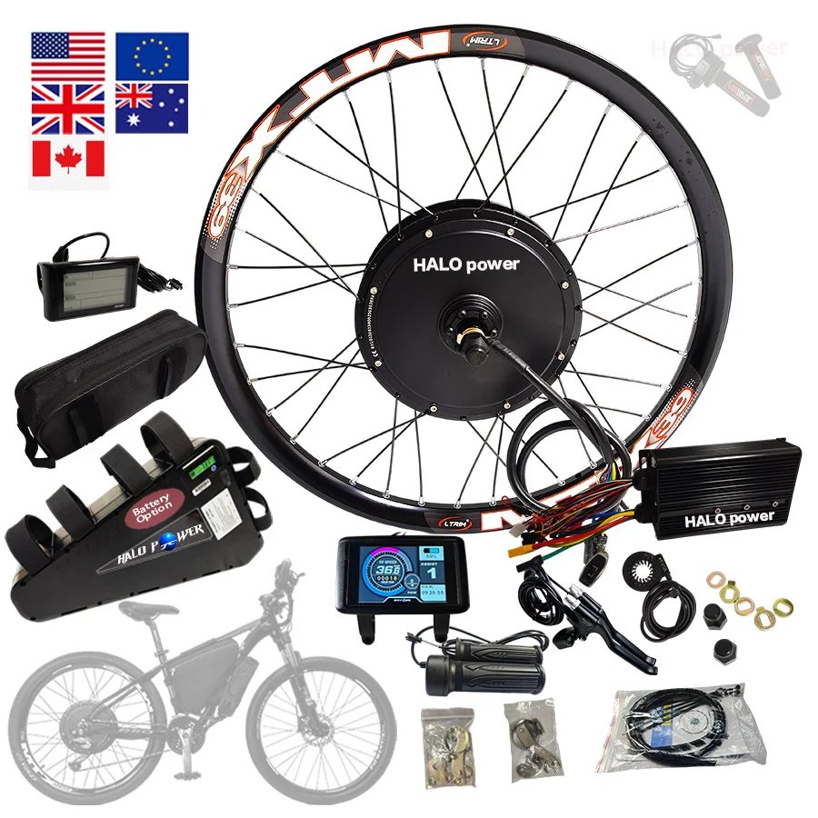 Electric Bike Kit Elettrico Mtb Electric Motor 2kw-3000w 5000w