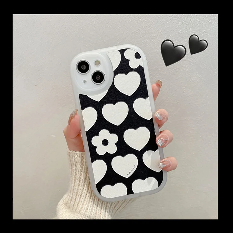 New Girl Aesthetic Love Heart Pink Bow-knot Cute Phone Case Back Cover For  Huawei Iphone 13 Pro Max - Buy Luxury Phone Case For Iphone 11 12 13