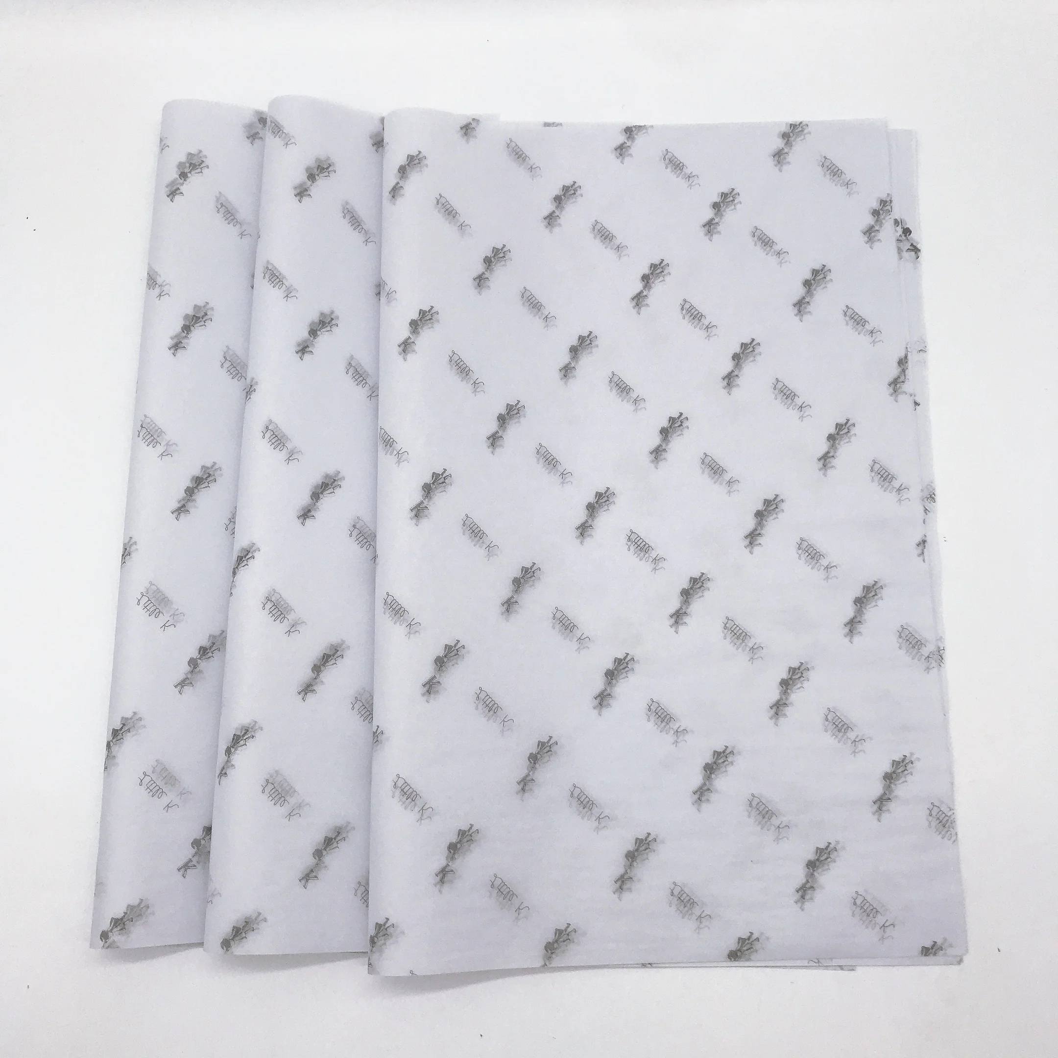 Custom Printed Logo Gift Wrapping Paper Clothing Tissue Paper