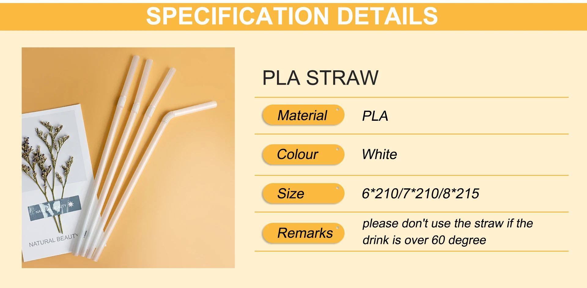 Bubble Tea Color Pla Paper Bendable Short Straw For Bend Colorful Clear Custom Plastic Straw