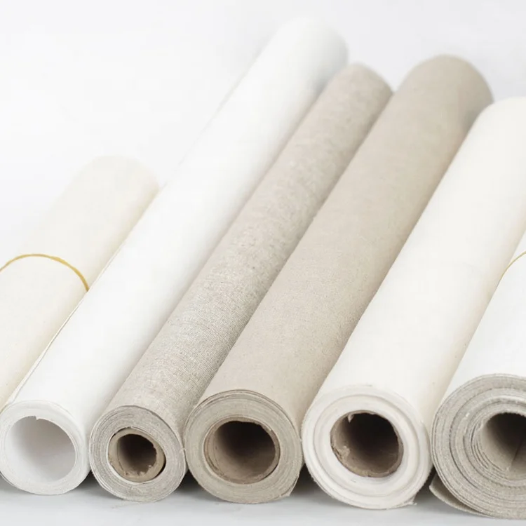 
Растягивающийся чистый художественный материал, рулон чистого хлопка, холст для творчества 
