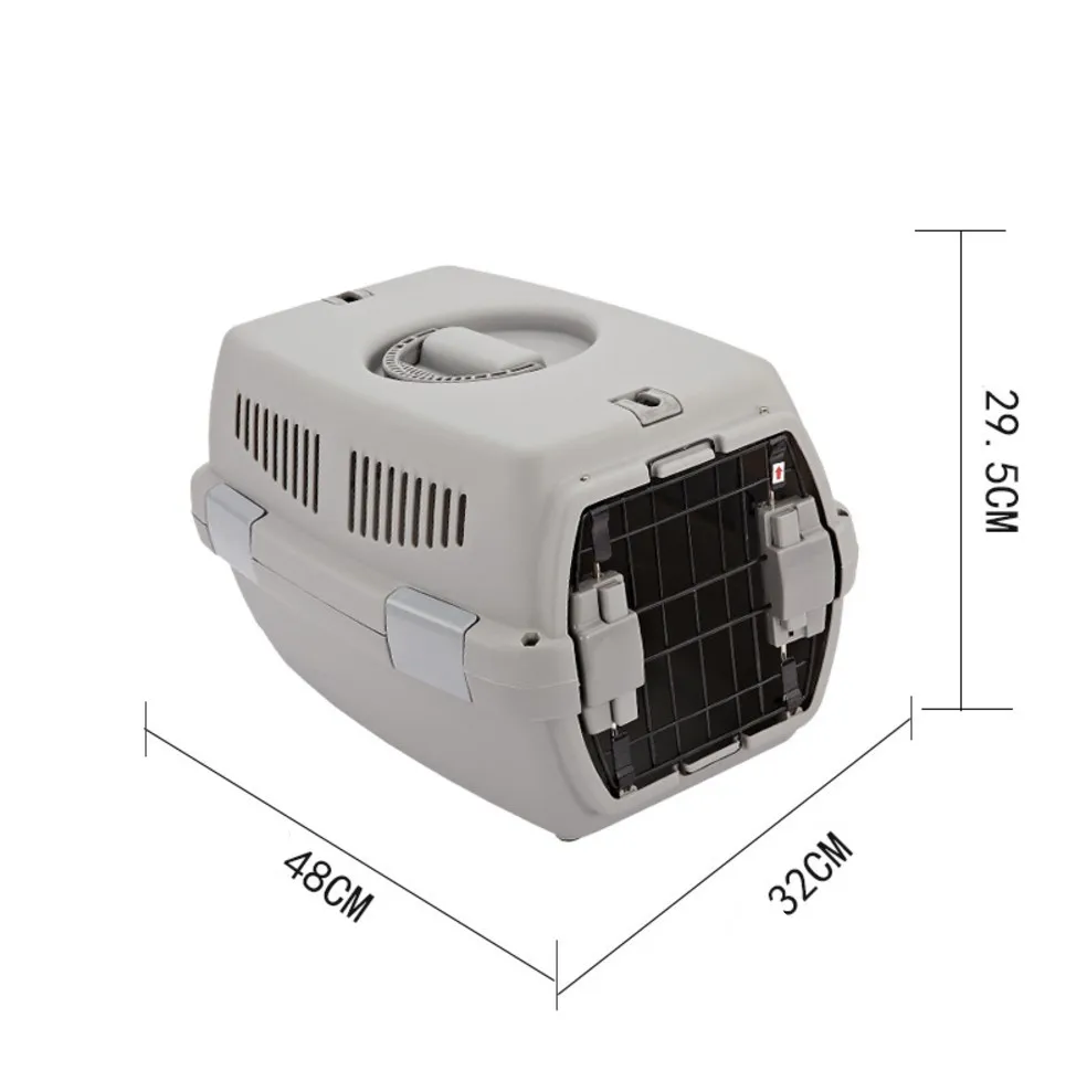 Durable Fastness Pet Carrier Cage Detachable Cat Carrier Portable Cat