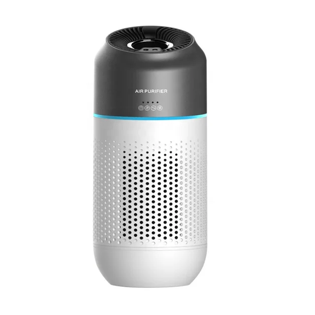 High Quality  Smart Room HEPA Filter Desktop Personal Home Air Purifier Mini Battery Car Home Hotel Outdoor Garage Use