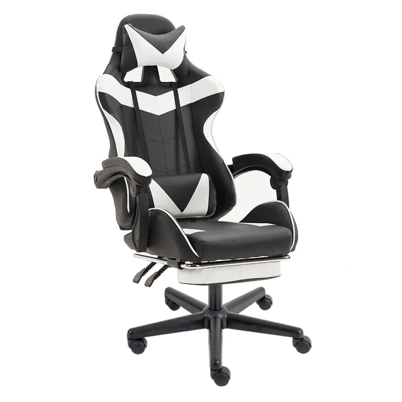 Custom logo Home Office Furniture Cheap Gold Pu Leather Pc Computer Silla  Gamer Racing Gaming Chairs