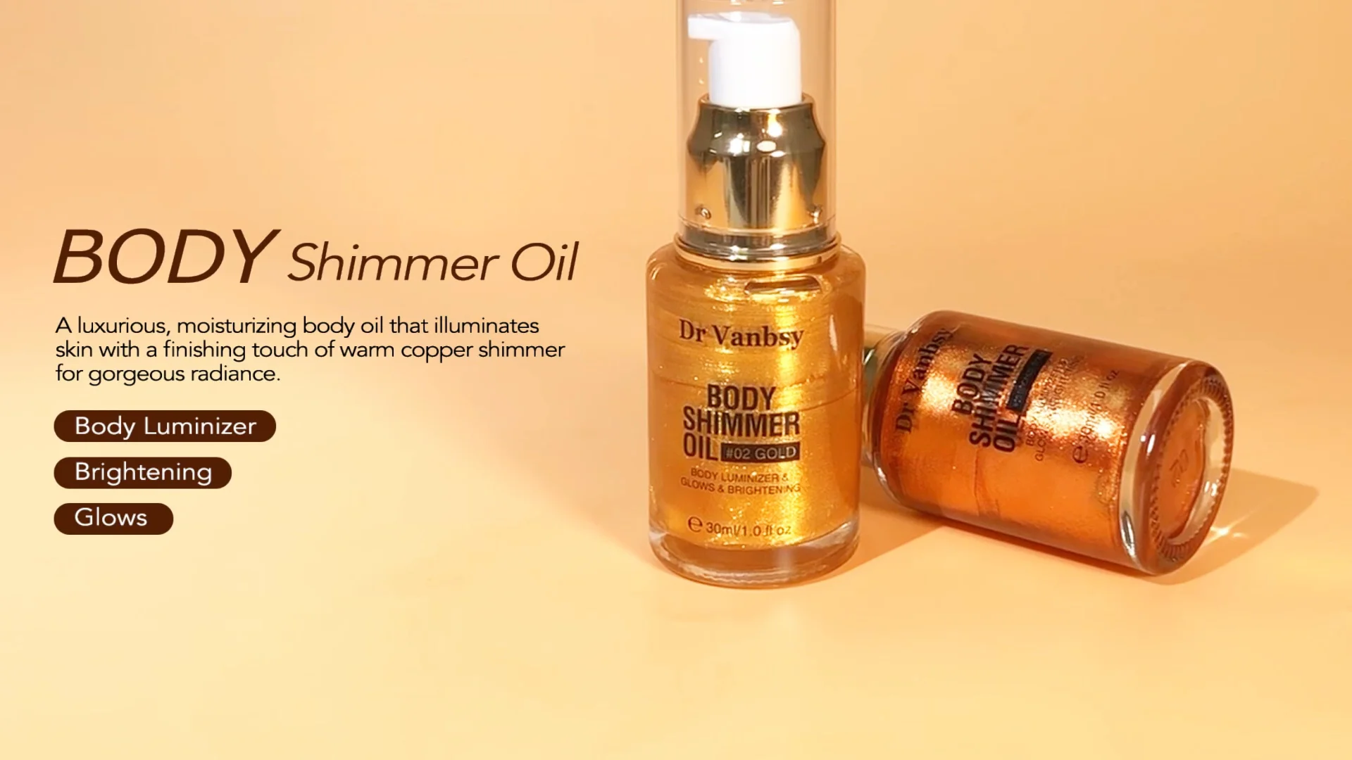 Wholesale Body Shimmer Oil Private Label Body Shimmer Oils Scented