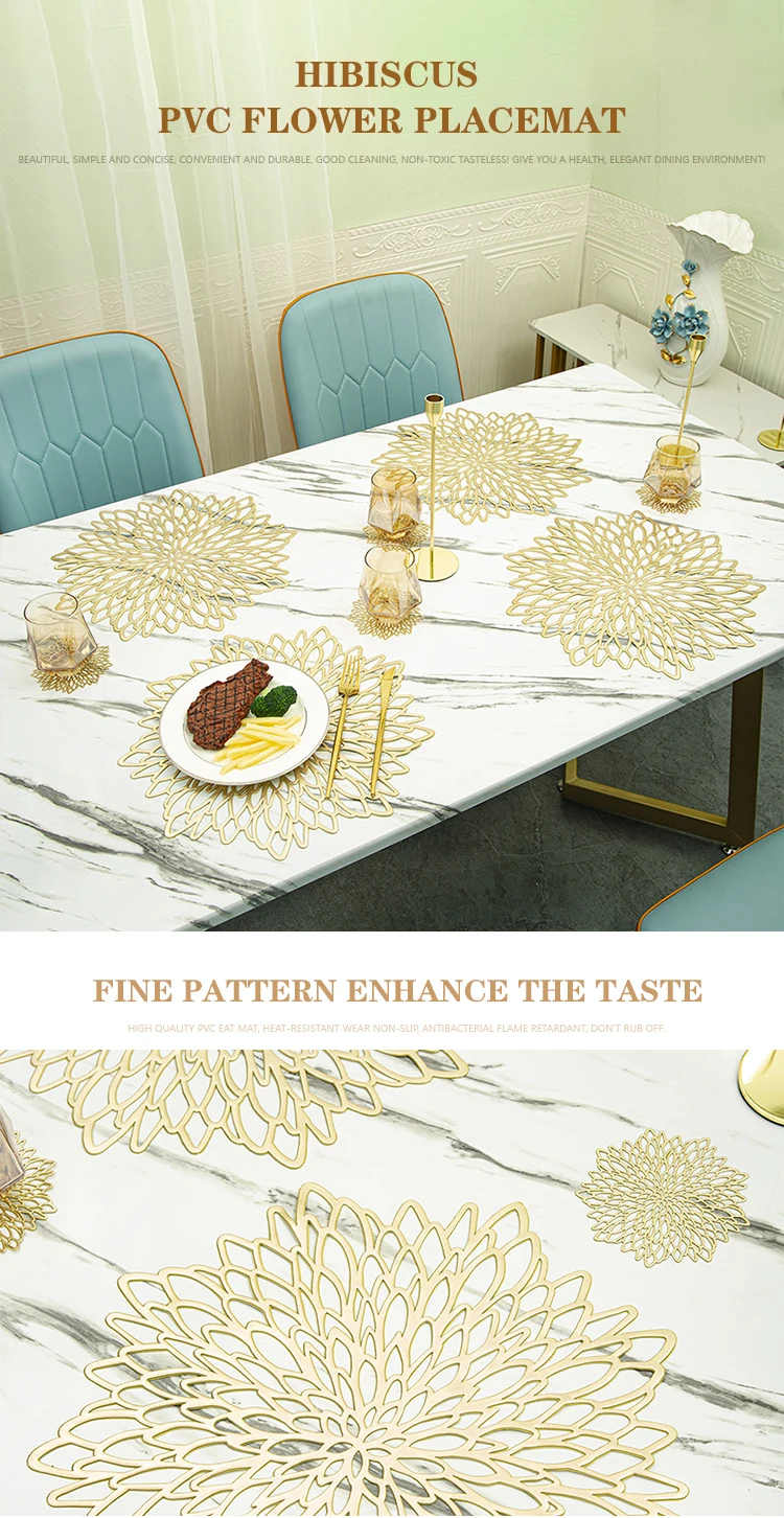 Wholesale Coloured Multiple Leaf Shaped Acrylic Rose Gold Flower Hollow