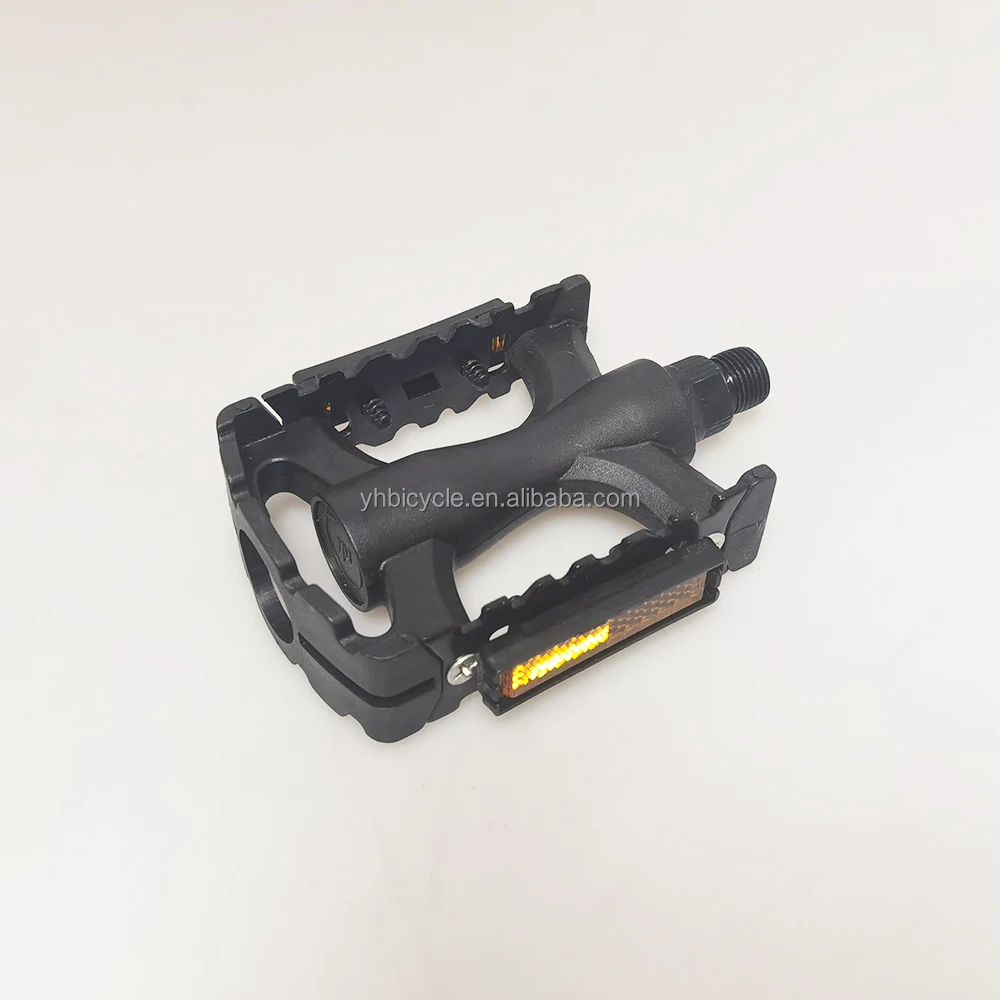 Compatible with 1/2 and 9/16 Axle Crank Bike Pedal Axle Extender Adapter Included Bike Pedal Set