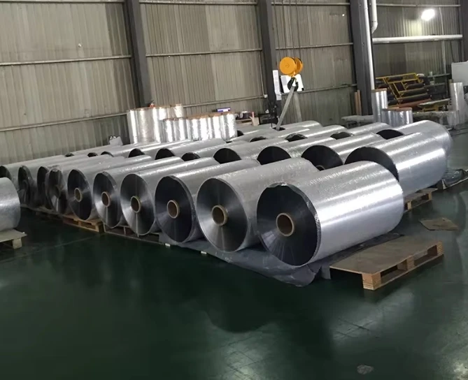 OEM Factory High Pressure Metallic Reflective Mylar Sheet Film Roll Esd Laminated Pouch Bag Sheets
