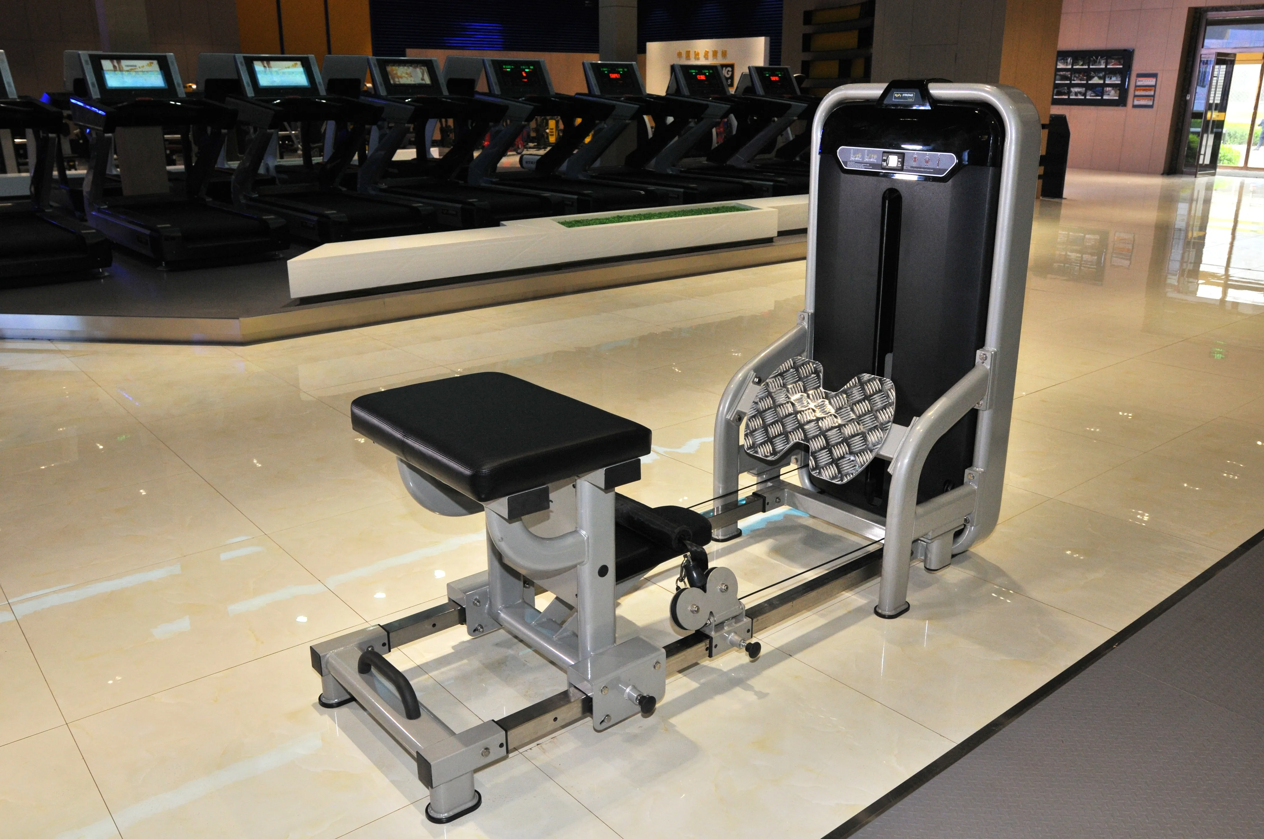 New Design Commercial Machine Hip Raise Machine With Weight Stack 80kg ...