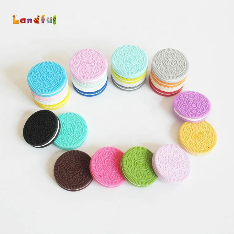 Не содержит Бисфенол А что ваши навыки и творческие способности выпечки печенья Форма Прорезыватели для зубов жевать набор «сделай сам» для ожерелье кулон