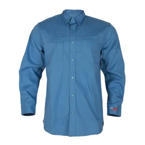 Wholesale Fr Shirts Welding Fire Retardant Shirts Electrician Safety Fire Retardant Shirt Workwear for Men