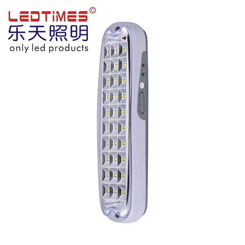 LEDTIMES High Quality Ce RoHS Lithium Battery ABS Smd 2W Rechargeable Led Emergency Light