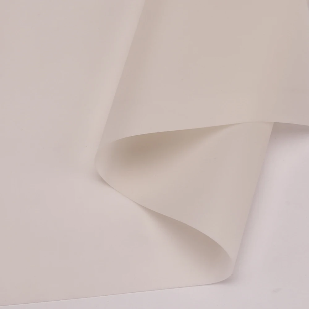 UNEED 0.3MM Transparent Screen Fabric White Rear Projection Film for 3D 4K Projector Screens