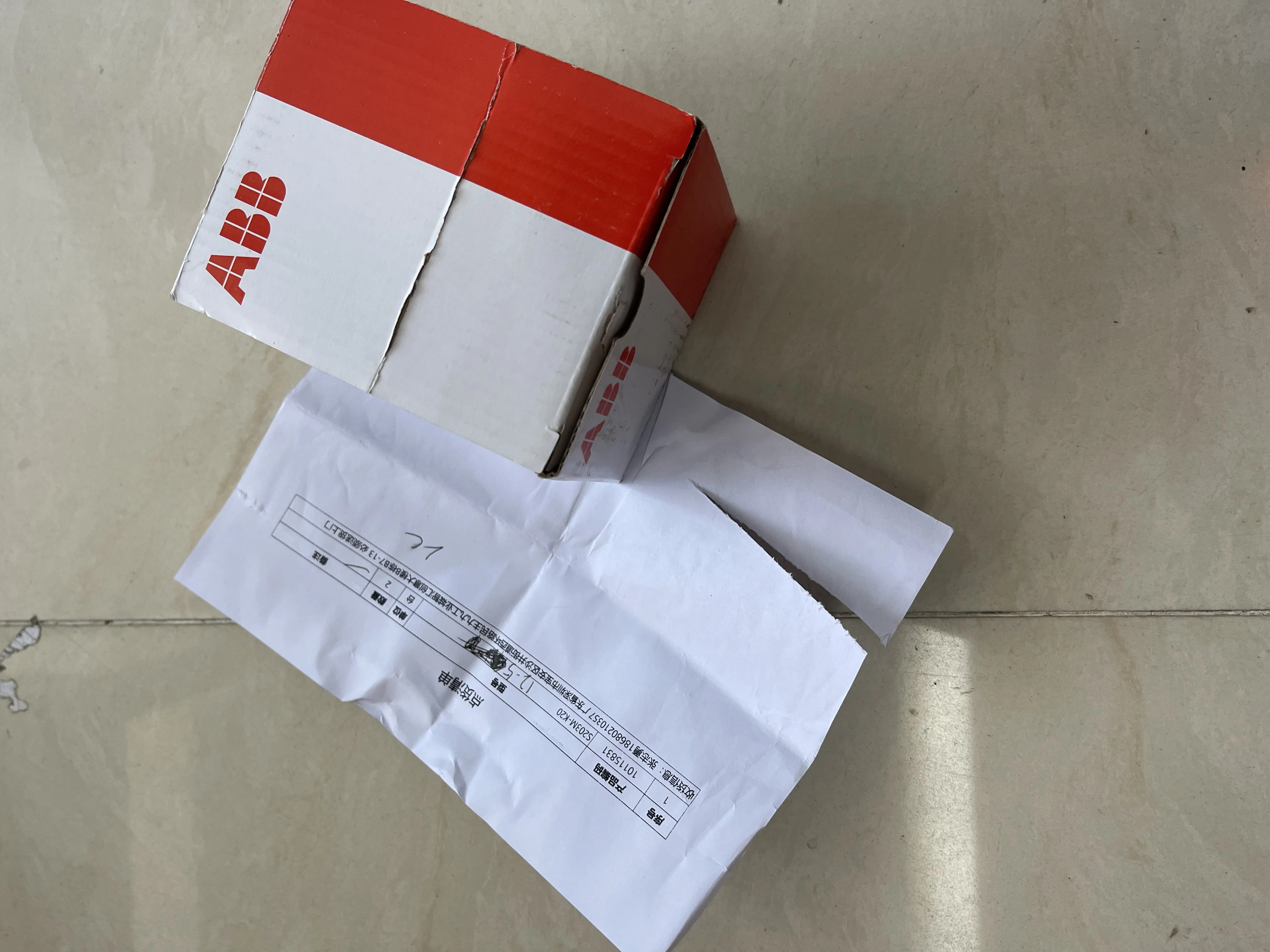 ABB Circuit Breaker S203M-K20 ABB Circuit Breaker S203M-K20