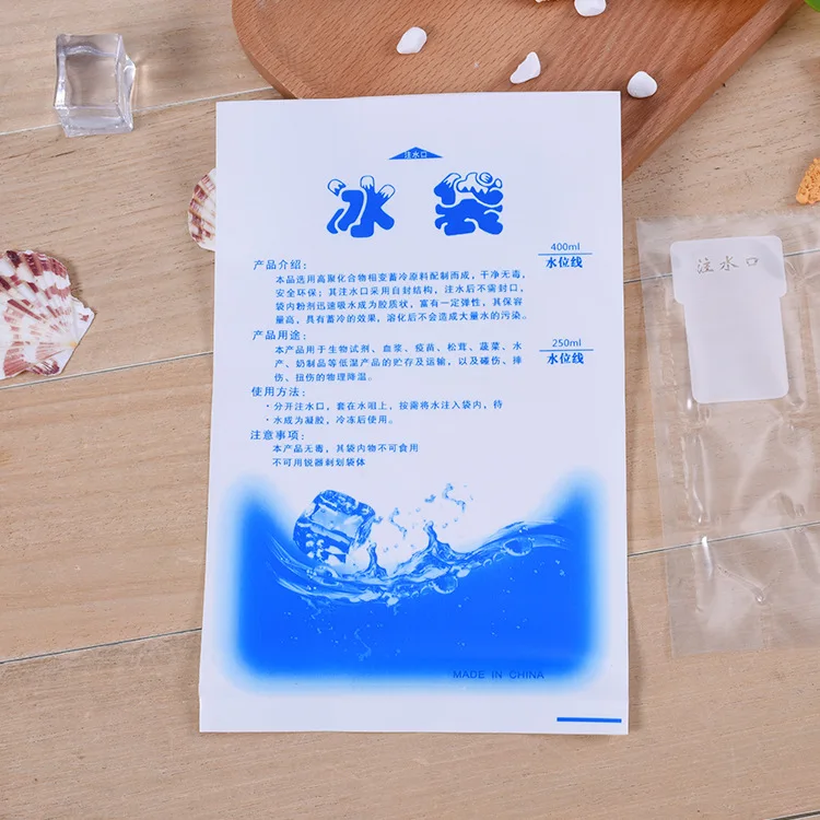 Factory Directly Wholesale Food Grade Dry Ice Packs Cooler Bag Ice Boxes Reusable For Cold Fresh