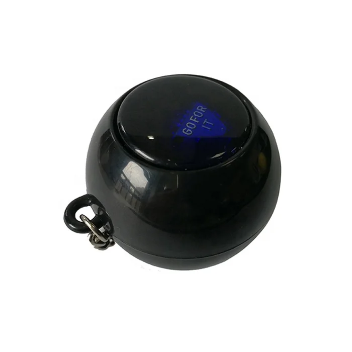 Promotional Toy Magic 8 Ball Keychain Custom Decision Maker Mystic Answer Ball Mini Prophecy Ball Key Chain