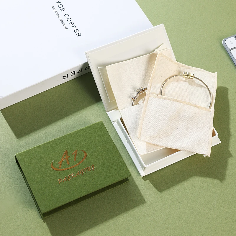 product a1 eco recyclable luxury embossed modern rectangle jewelry gift boxes pendant box paper jewelry ring necklace magnetic-11