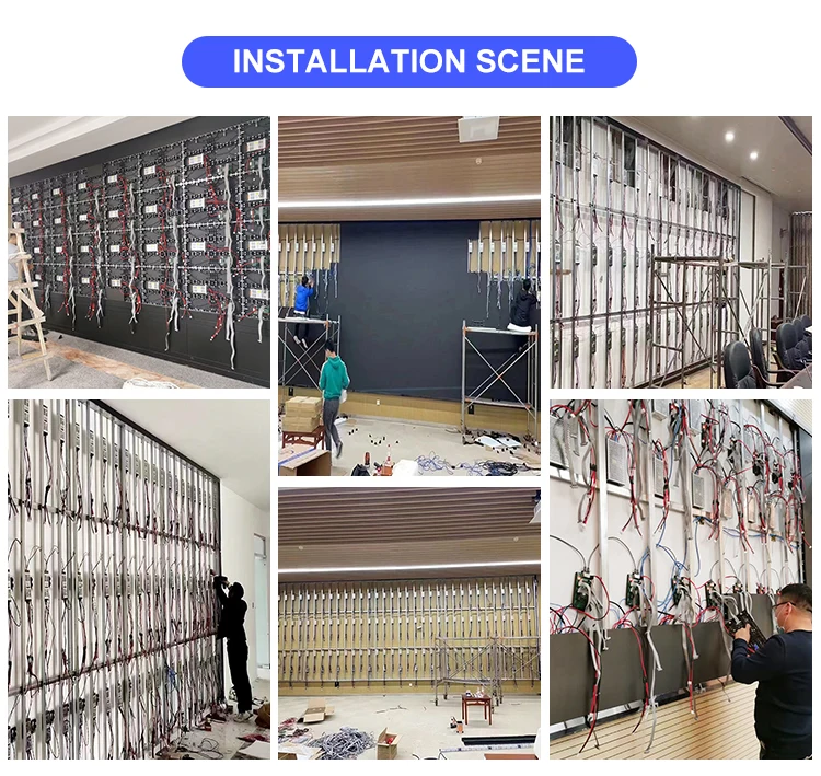 Stage Backdrop IP65 Indoor Full Color Led Display For Concert