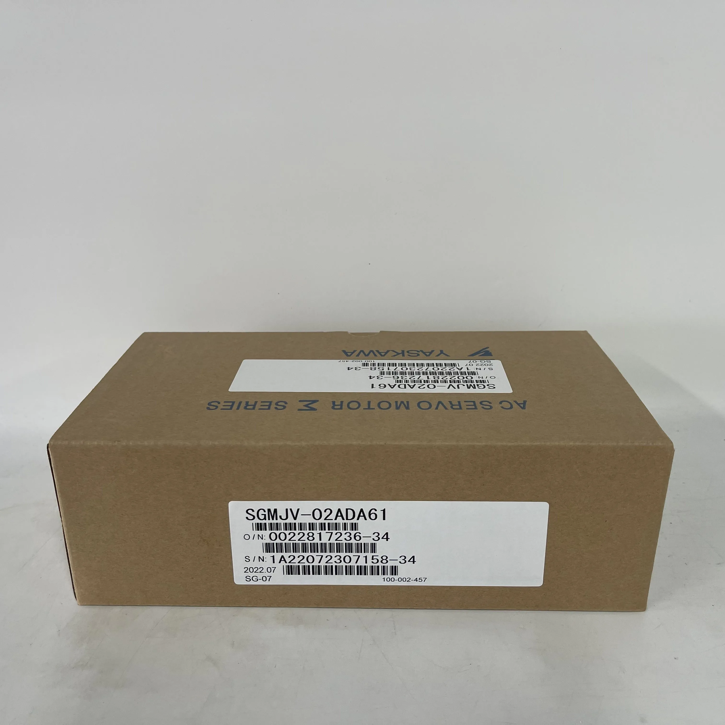 Yaskawa AC Servo Motor SGMJV-02ADA61 Yaskawa AC Servo Motor SGMJV-02ADA61