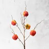 Orange-red branch