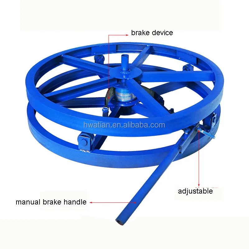 Outdoor electric wire multicore cable reel drum portable cable reel stand stand