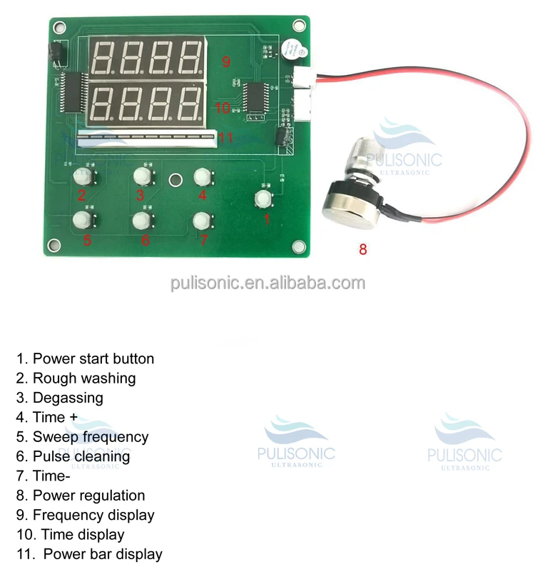 Piezoelectric Ultrasonic Circuit Power Pcb Frequency Auto Tracking
