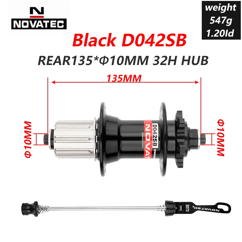 Freehub discount novatec d042sb