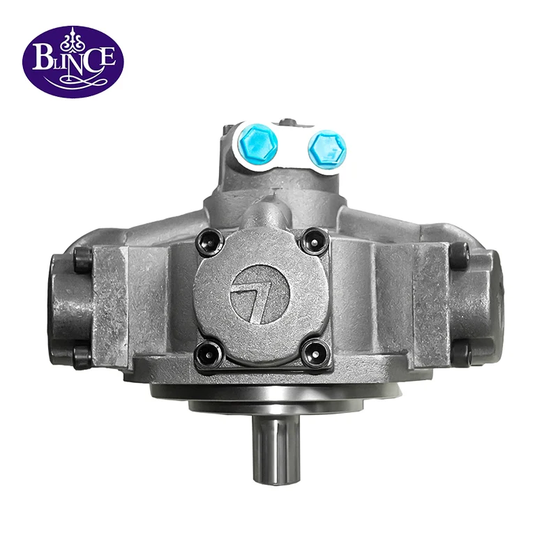 Low-speed High Torque Intermot IAM LED LD3-350 Haft and Connecting Rod Internal Spline Five Star Hydraulic Radial Piston Motor