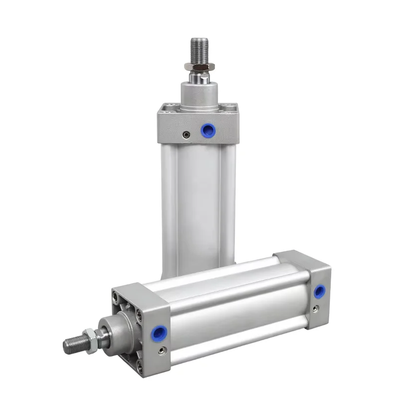 Industrial Robot Arm Accessories Jig Cylinder Double-Acting Piston Rod Guide Standard Cylinder SI40X25X75X100X200X400X500 Series