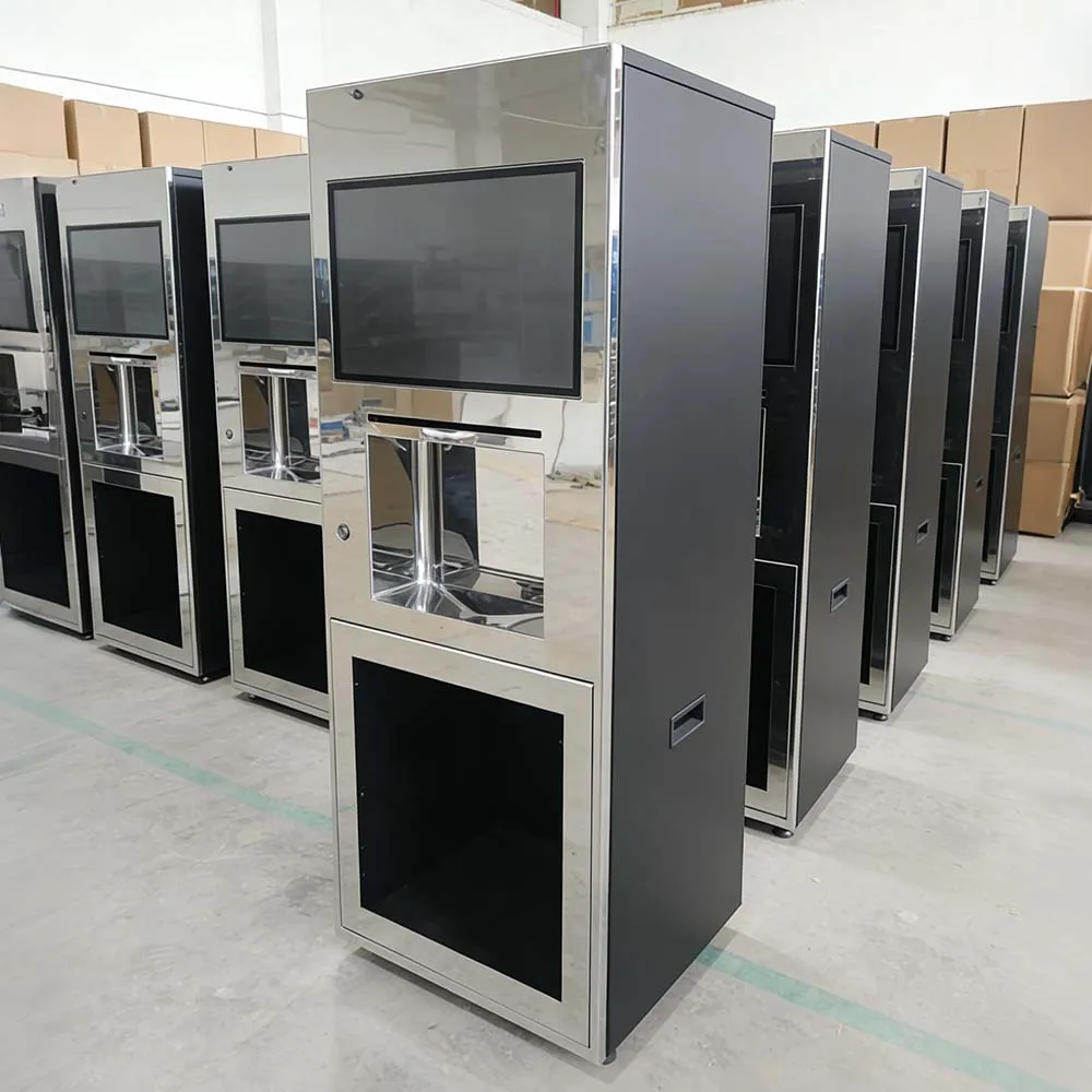 OEM 304 Stainless Steel Processing Sheet Metal Custom Electrical Box Cabinet Enclosure Fabrication for Vending Machine