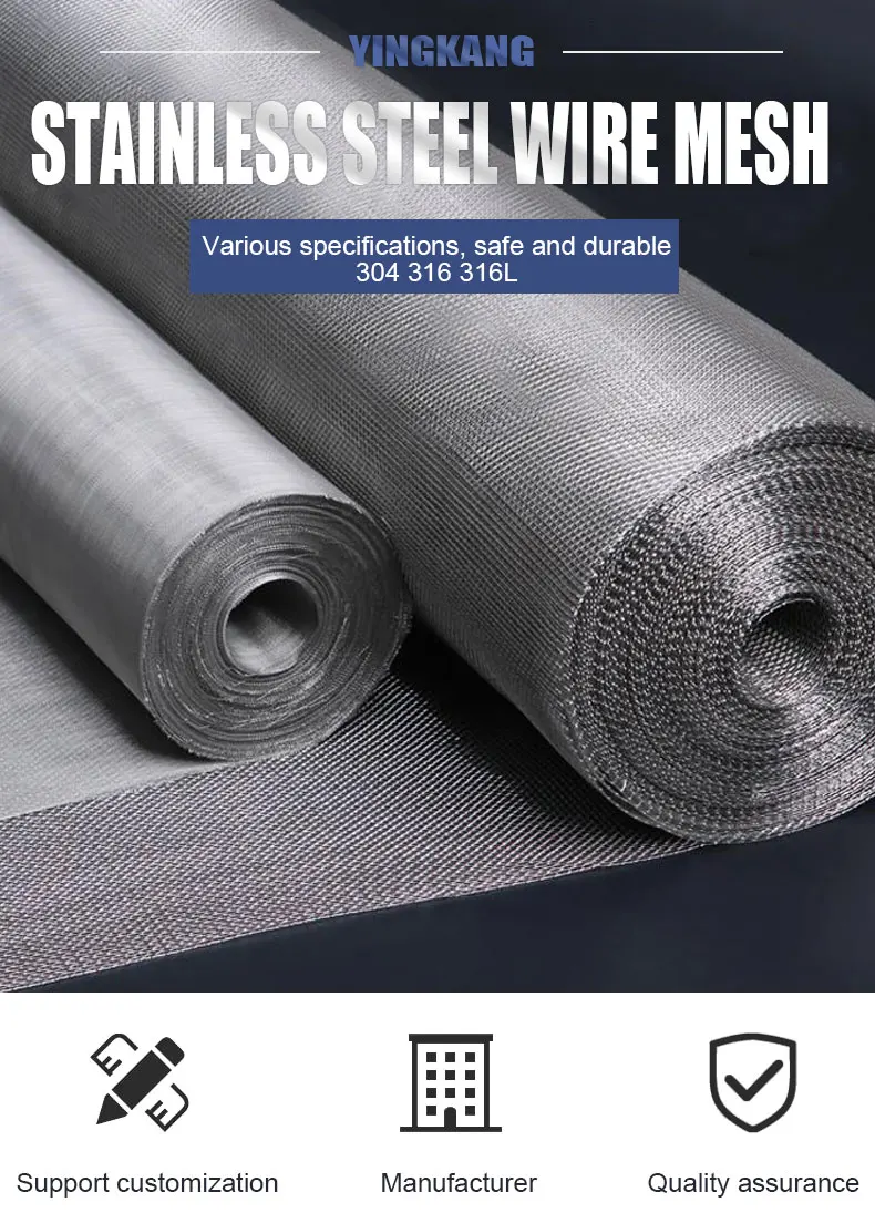 Where To Buy Stainless Steel Wire Mesh High Quality 316 Stainless Steel Wire Cloth 400 Mesh X 0.03 Mm Wire X 1