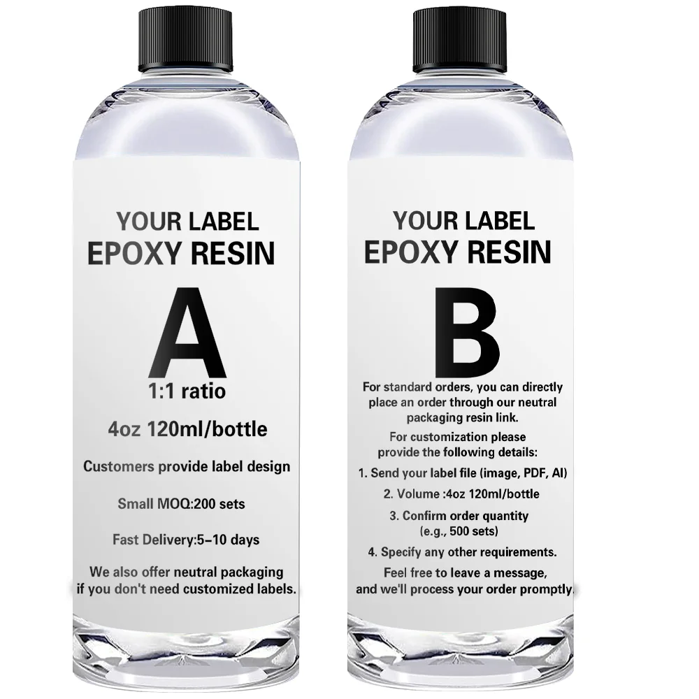 8oz Premium Clear Epoxy Resin Kit Casting And Coating For Art Casting Tumbler Art Painting Easy