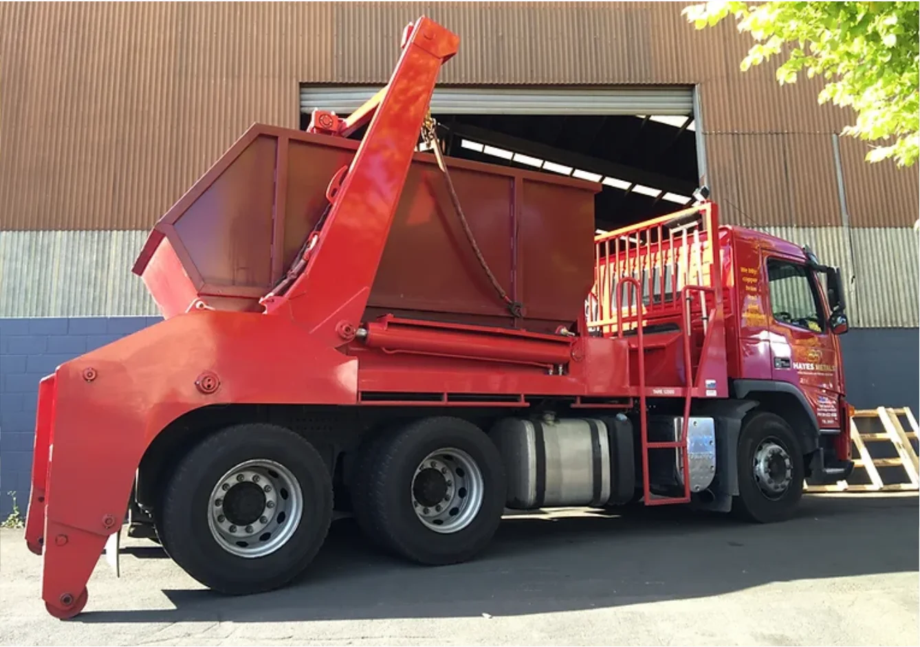 Skip Loader Container 8 Yard Skip Container Garbage Waste Bin Skip Loader Container Dumpster ...