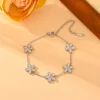 Steel colour bracelet