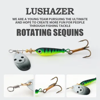 CHEERY 11g 15g 18g Spinner Fishing Lure Saltwater Fish Targeted Artificial Spoon Hard Baits Metal Wobblers Spinnerbait Tackle – Metal Jig – view 4