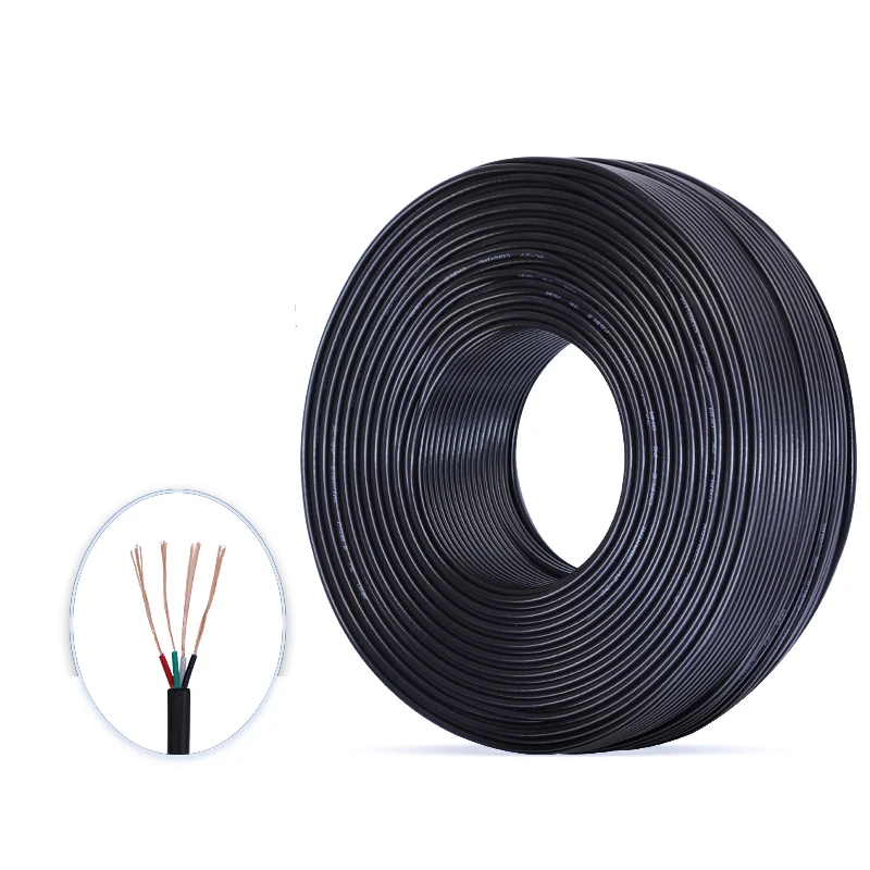 China Factory Supply Wholesale 3.6mm 4 Core Cable Electrical Wire And