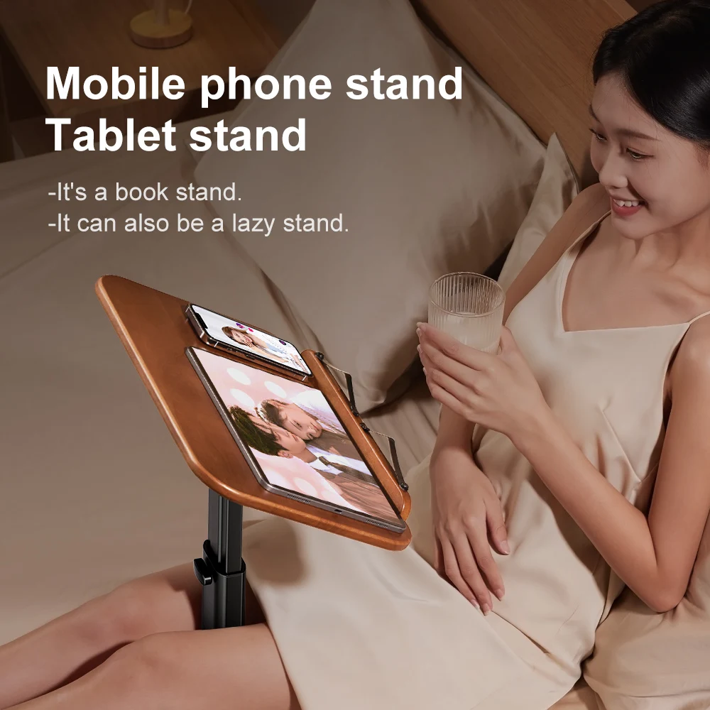 Foldable Wood Wooden Book Stand Reading Rest Tablet Holders Laptop ...